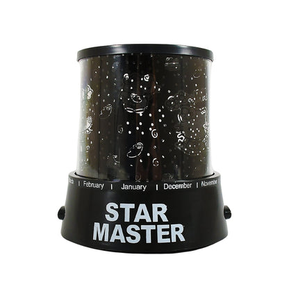 LED Projector Night Light Amazing Lamp, 3 Battery operated lamps, Rotation With the music Function, Master for Kids Bedroom Home Decoration NightÃ‚Â Romantic Gift (Battery Not Included / 1 pc)