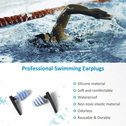 Safety Ultra Soft Foam Ear Plugs Reusable Ear Plugs For Sleeping Travel (1 Pair)